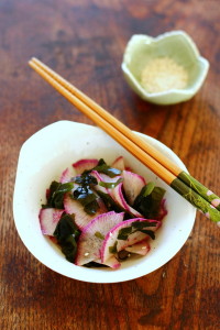Algue wakame en salade