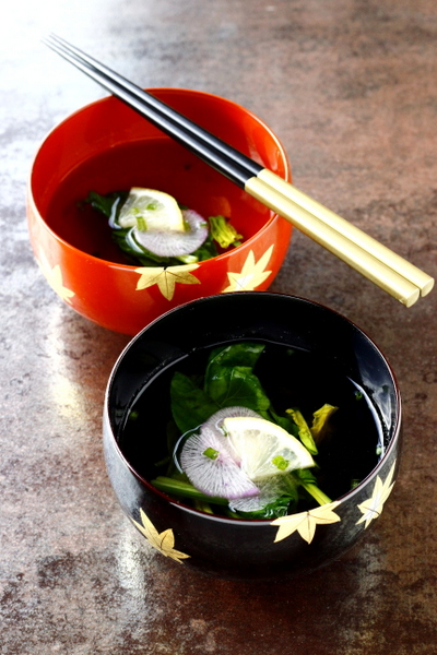 Soupe japonaise, dashi au katsuobushi - Laure Kié