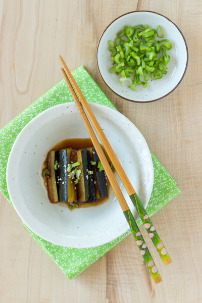 Les courgettes au goût sucré salé