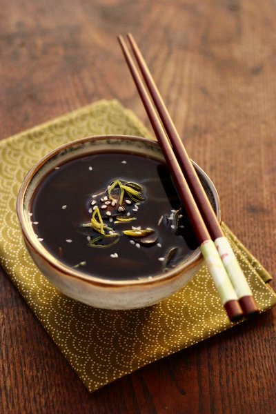 recette de la soupe miso shiru japonaise