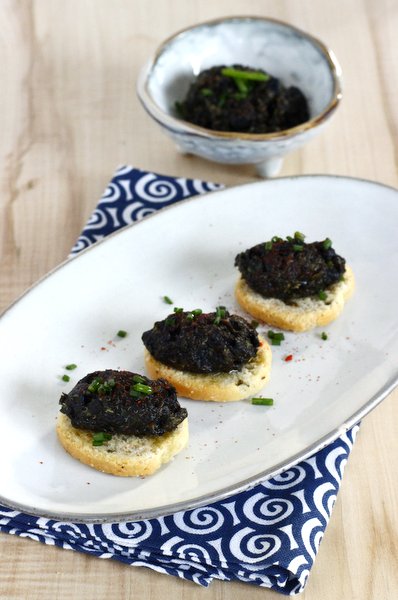 Algue nori en tapenade : une recette pour l'apéro ! - Laure Kié