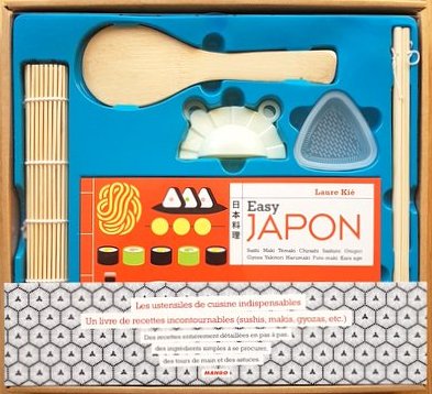 Coffret cuisine japonaise : recettes et ustensiles - Laure Kié