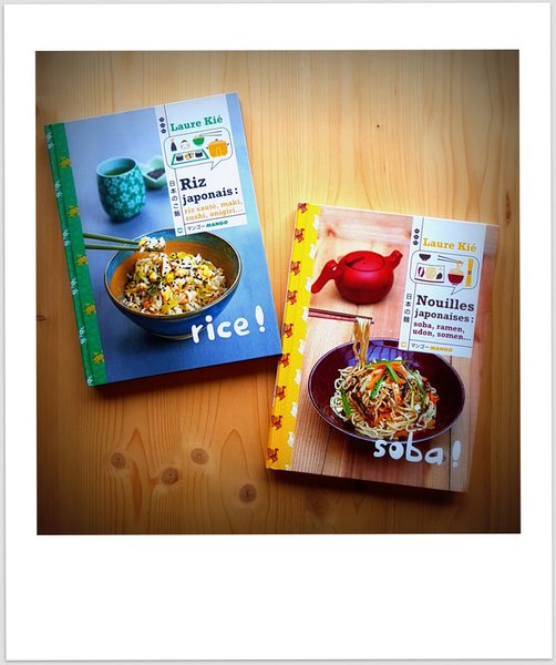 Livres de cuisine japonaise : nouilles et riz