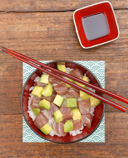 chirashi thon et avocat